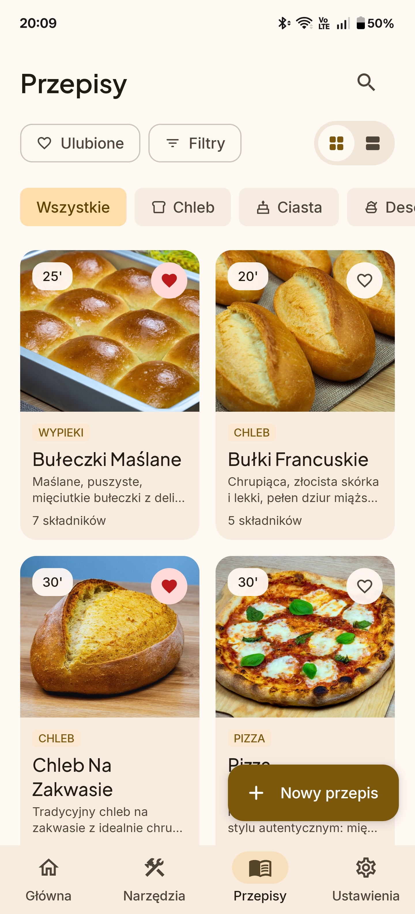 Biblioteka przepisów